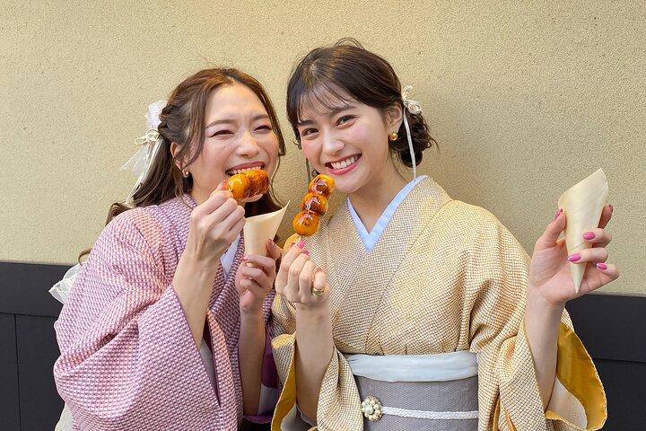 Kimonoudlejning i Gion Kyoto