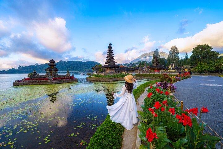 Bali Tanah Lot Jatiluwih risterrasse og Beratan Lake Tour