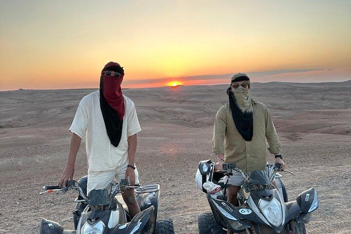 Desert ATVs Quad Experience & starlit dinner_ show under stars
