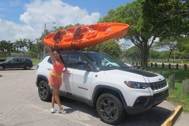 Kayak Ecotourisme dans la baie de Miami