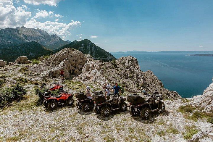 Omiš / Split: 65 km Unique Quad Experience to Hidden Waterfalls
