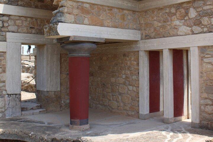 Knossos Palace og Heraklion City guidet tur fra Chania