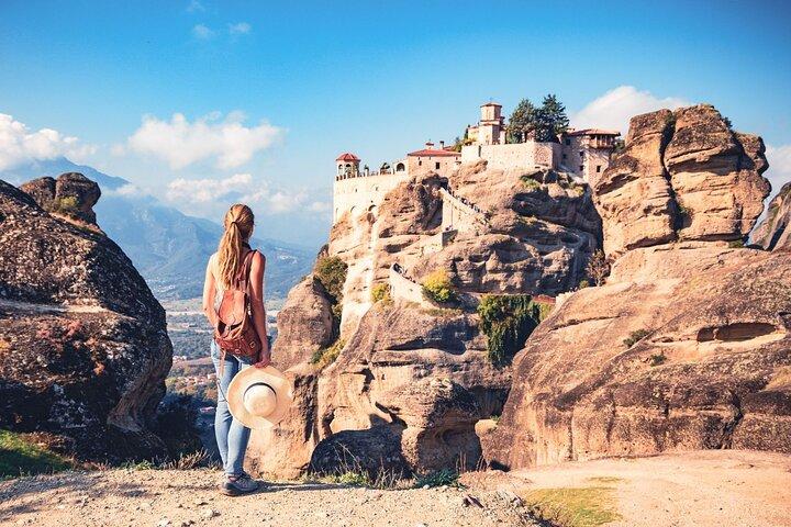 Meteora: Morgen halvdags sightseeing og klostre Tour