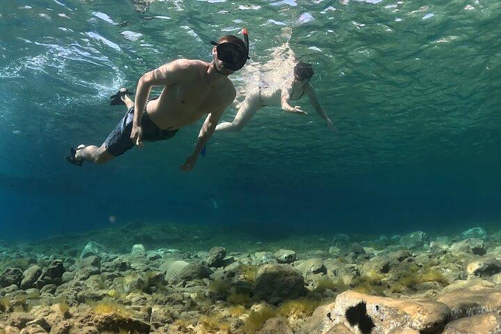 Go Pro 写真撮影付き 1 時間プライベート ガイド付きシュノーケリング アドベンチャー