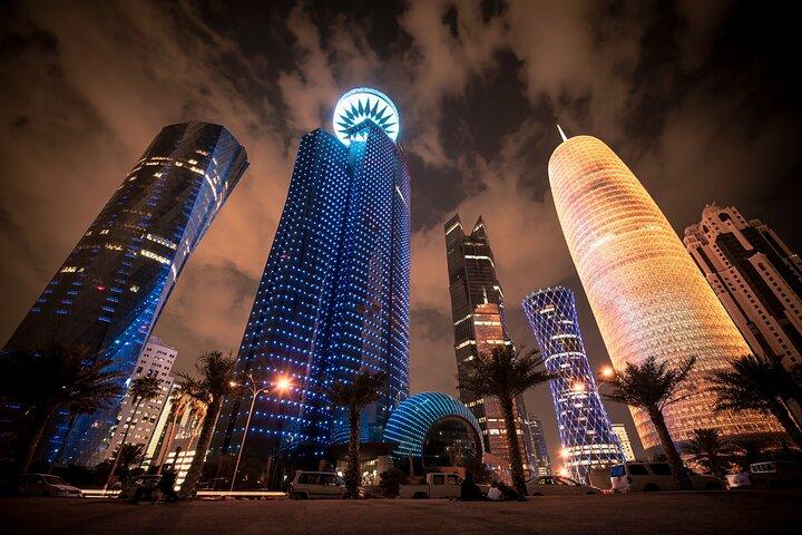 Doha illuminée : visite découverte après la tombée de la nuit