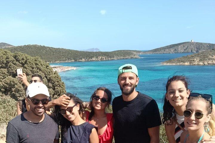 Au départ de Cagliari : Visite des plages de Chia et de Tuerredda