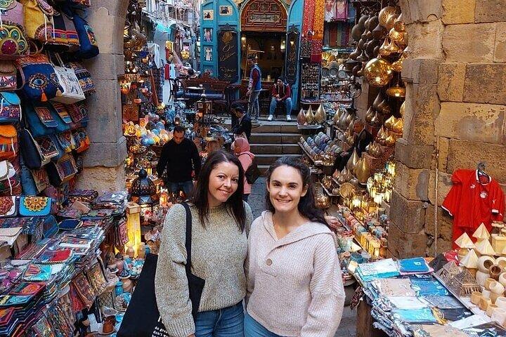 Tour privato dello shopping al Cairo con guida