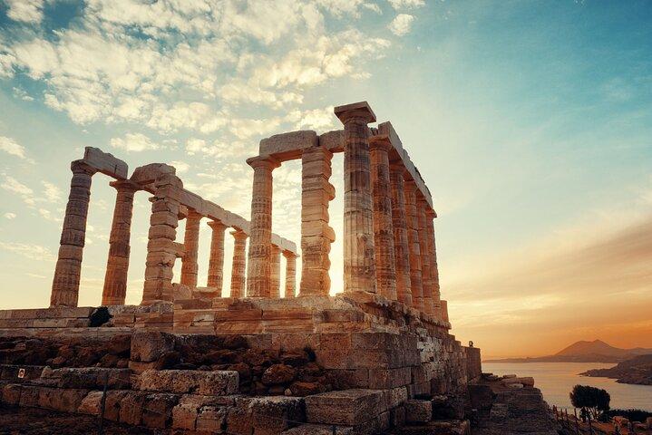 Tempel von Poseidon & Kap Sounion Halbtägige oder Sonnenuntergang Private Tour