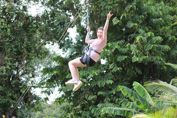 Roatan Zip Line Abenteuer mit Monkey & Sloths Combo