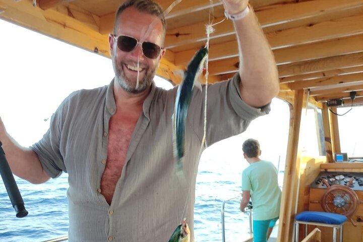 Pesca en el mar en Side