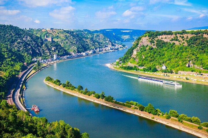 Visite privée de la vallée du Rhin au départ de Francfort