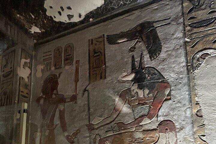 Vallei der Koningen, de Hatsjepsoet-tempel en de Kolossen van Memnon