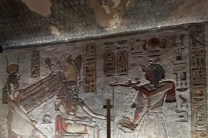 Vallei der Koningen, de Hatsjepsoet-tempel en de Kolossen van Memnon