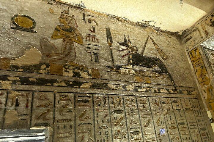 Vallei der Koningen, de Hatsjepsoet-tempel en de Kolossen van Memnon