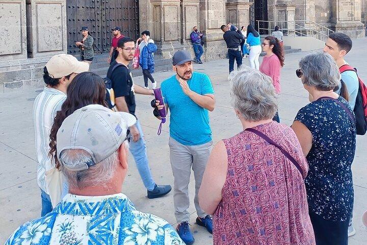 Passeio a pé pelo centro da cidade de Guadalajara