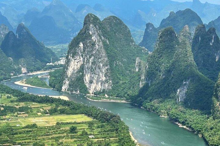 Dagstur i Yangshuo og Li-floden