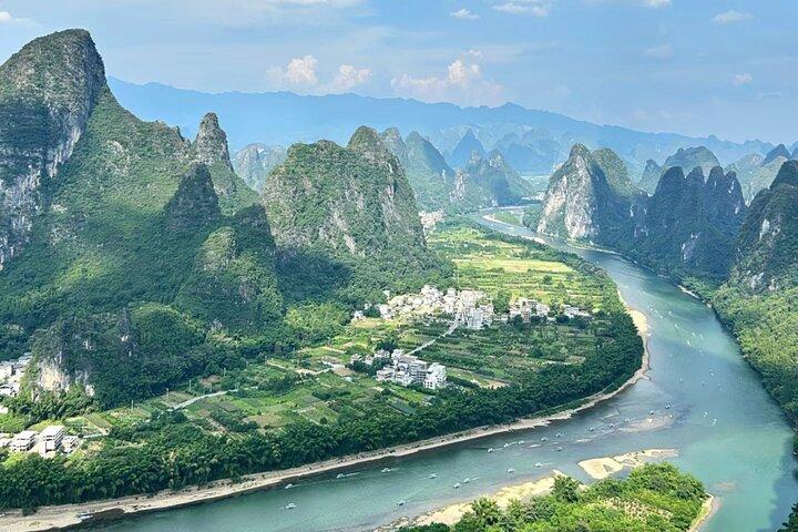 Dagstur i Yangshuo og Li-floden