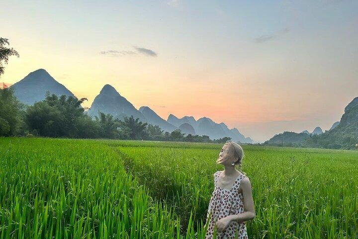 Dagstur i Yangshuo og Li-floden