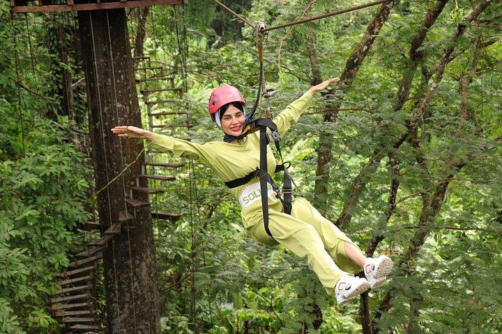 Hanuman World Phuket Rainforest Zipline Experience with Transfers