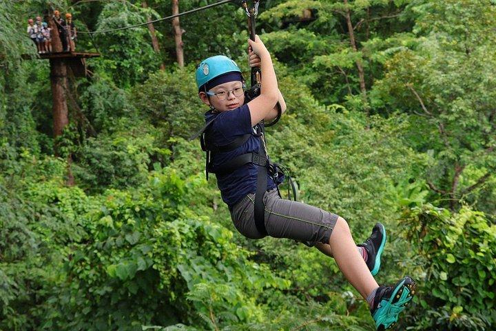 Hanuman World Phuket Rainforest Zipline Experience with Transfers