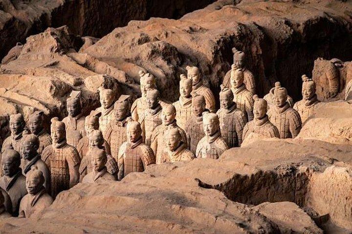 中国の兵馬俑見学2時間