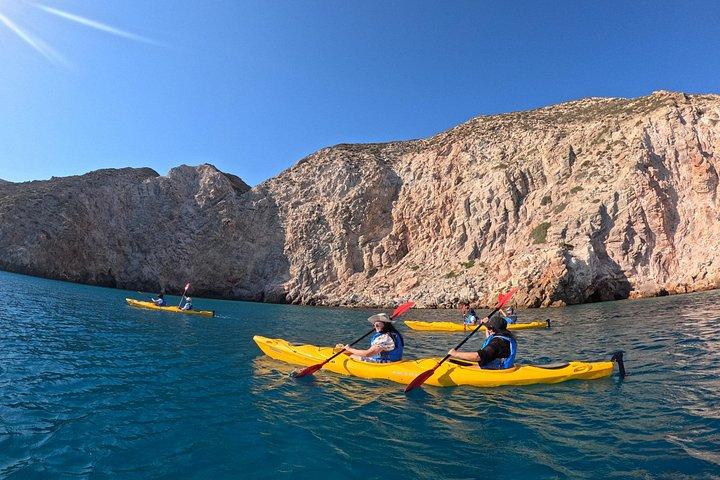 Enchanting Semi Private Kayaking Tours in Milos
