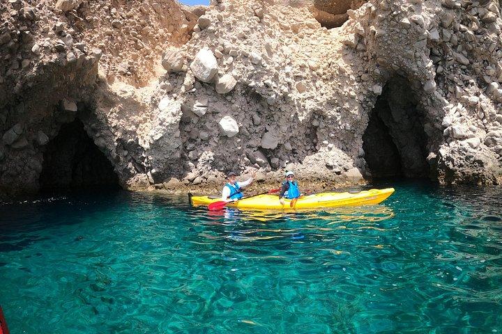 Enchanting Semi Private Kayaking Tours in Milos