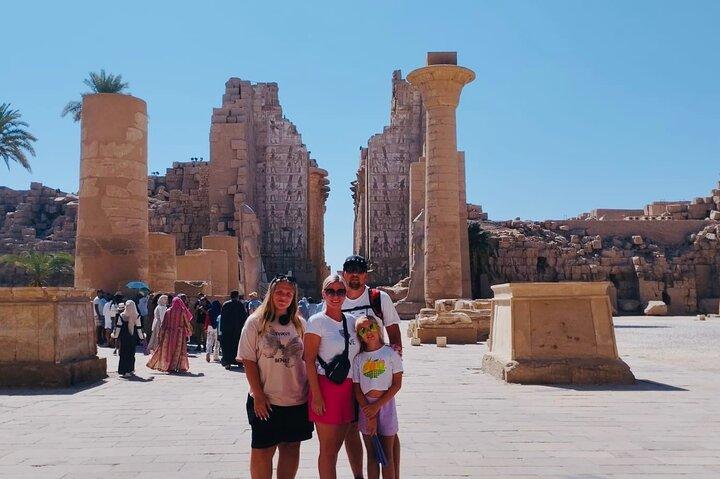 Privat heldags Luxor-tur fra Hurghada