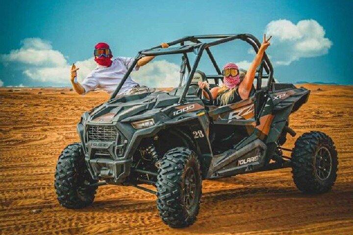 Avventura definitiva nel deserto di Marrakech: giri in cammello ed emozioni in buggy