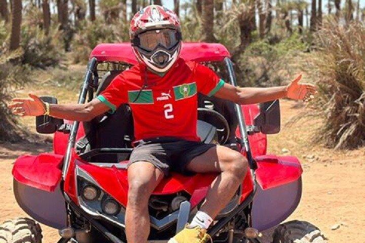 Avventura definitiva nel deserto di Marrakech: giri in cammello ed emozioni in buggy