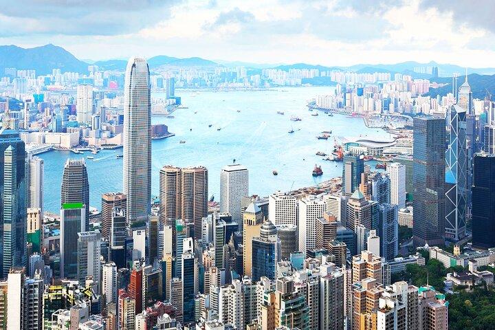 Tour privado a pie guiado con audio en Hong Kong