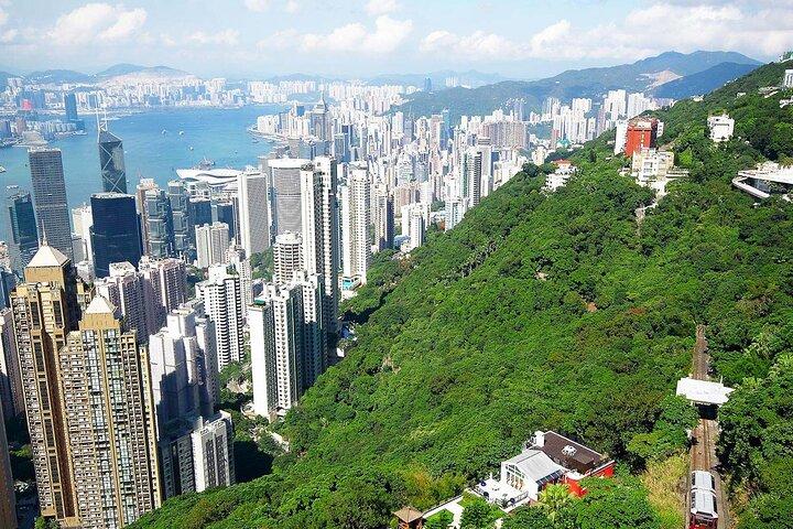 Tour privado a pie guiado con audio en Hong Kong