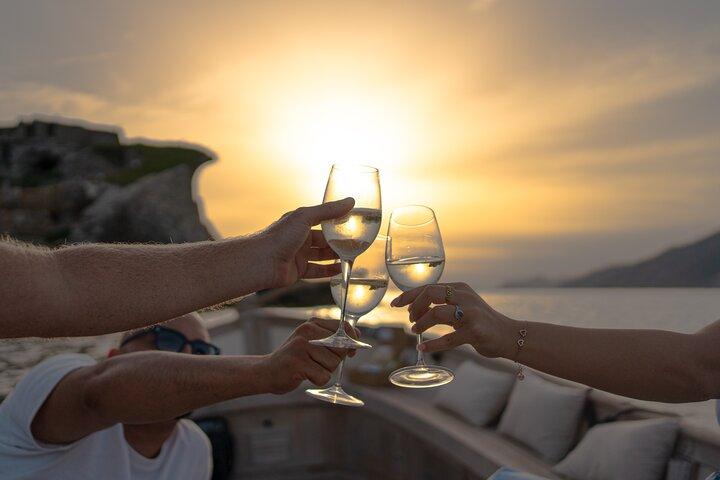 Private Sunset Aperitif on a Boat in the Gulf of Poets