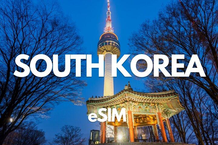South Korea Data eSIM: 0.5GB/day à 30GB-30Days (livraison instantanée)