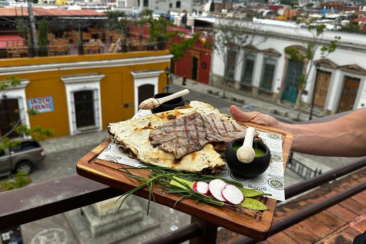 Tour gastronomico di Oaxaca con 10 + piatti di sapori messicani autentici