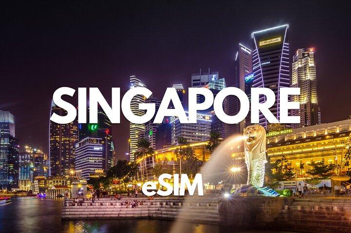 Singapore Data eSIM (Envio Instantâneo)