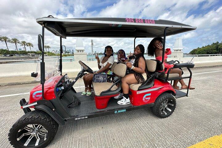 Tour privado en carrito de golf por Miami Beach