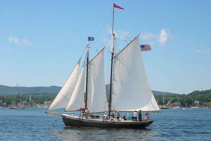 Day Sails and Sunset tours on Schooner Surprise in Camden Maine