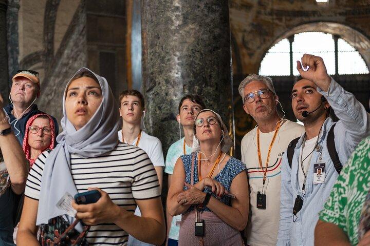 Visita guiada a Santa Sofía y la Cisterna Basílica de Estambul con entradas