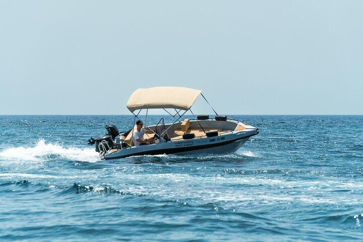 サントリーニ島レンタカー-ライセンスフリープライベートクルーズ