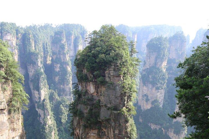Yuanjiajie Avatar en Tianzi Mountain en Rijstveld Dorpstour