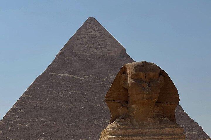 Excursión privada de un día a El Cairo desde Hurghada con pirámides de Guiza