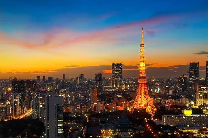 Tokyo Tower Observation Deck E-Tickets.