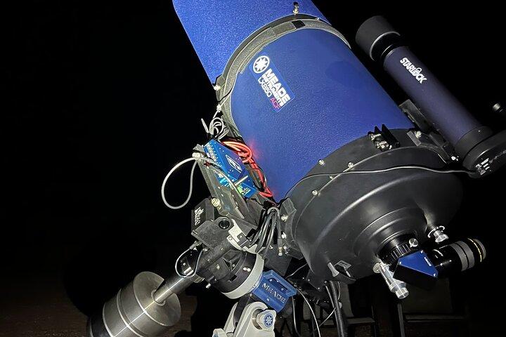 セドナでの望遠鏡とビデオ天文学による星空観察ツアー