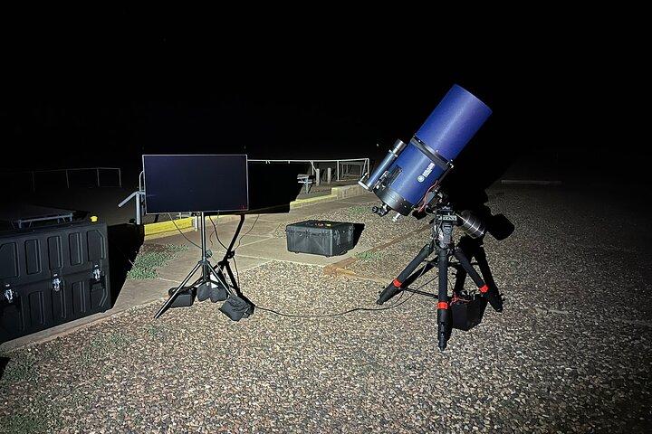 セドナでの望遠鏡とビデオ天文学による星空観察ツアー