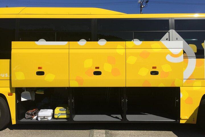 平湯から河口湖までの片道バス