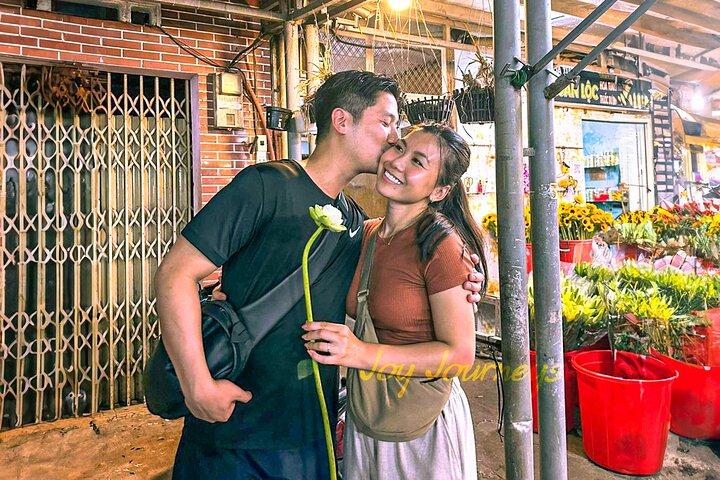 Excursão privada de moto Sai Gon "Foodie" à noite