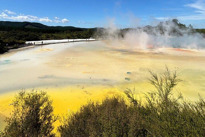 Rotorua : WaiOtapu & Redwood forest & Blues springs d'Auckland