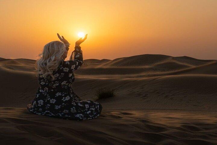 Dubaï: Visite privée du désert avec climatisation Camp Premium