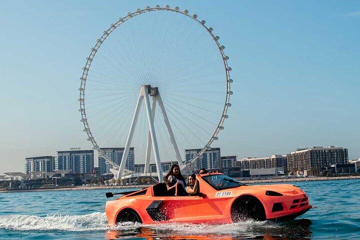 Dubai Jet Car- und Selbstfahrertour mit privatem Transfer